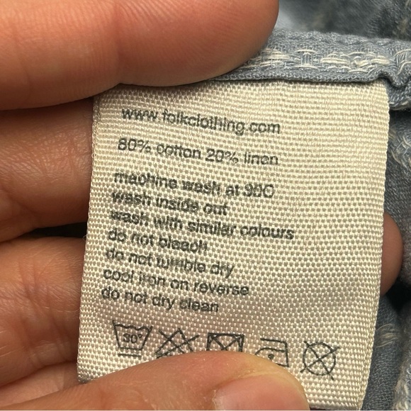 Folk harris short sleeve Button Down Shirt - Picture 4 of 7